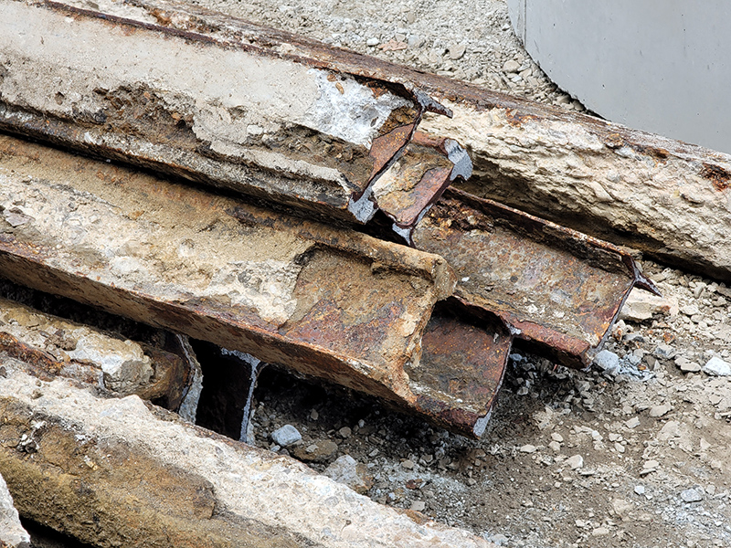 Random Rippling - More street car rails unearthed