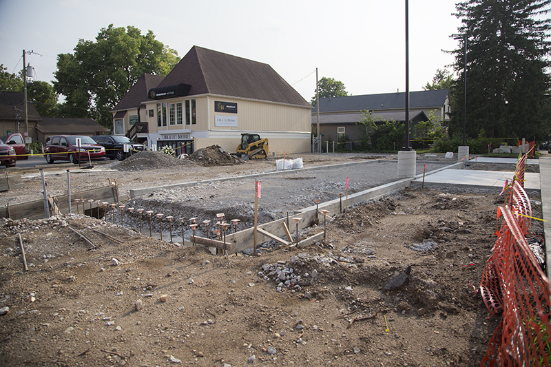 Random Rippling - Parking lot construction