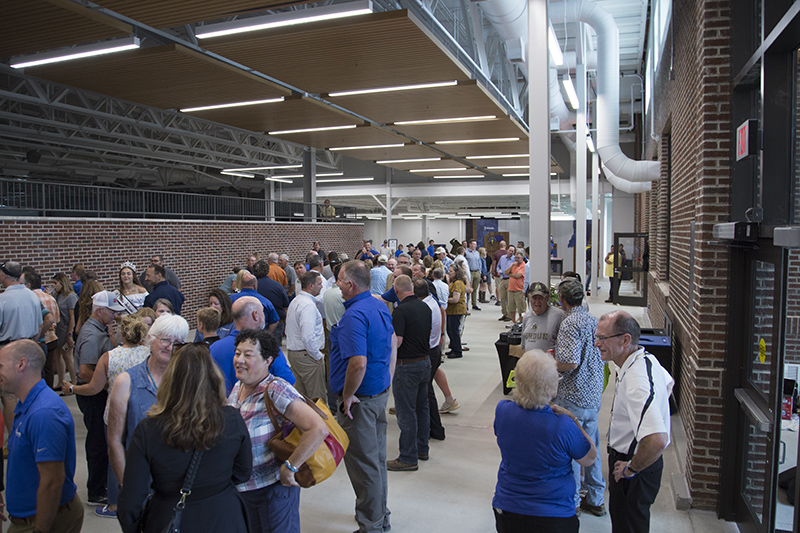 Before the ribbon cutting