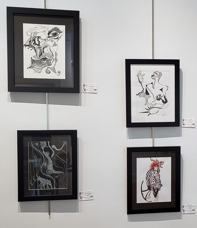 Random Rippling - Art Exhibit at Gallery 6202