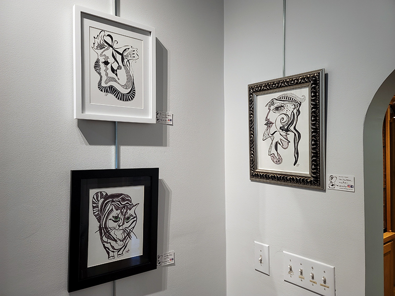 Random Rippling - Art Exhibit at Gallery 6202