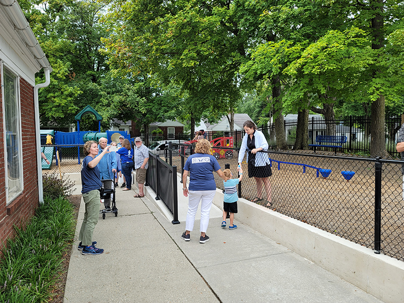 Random Rippling - Northminster Playground Dedication