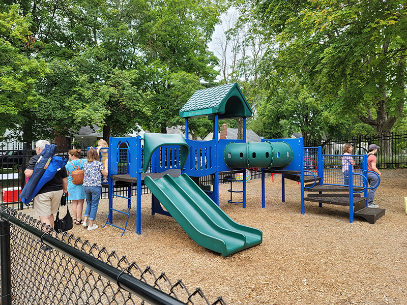 Random Rippling - Northminster Playground Dedication