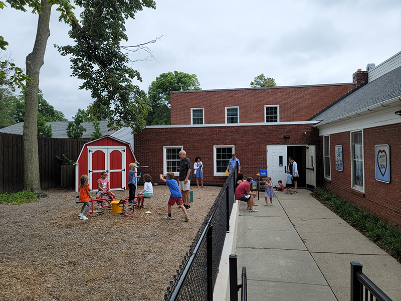 Random Rippling - Northminster Playground Dedication
