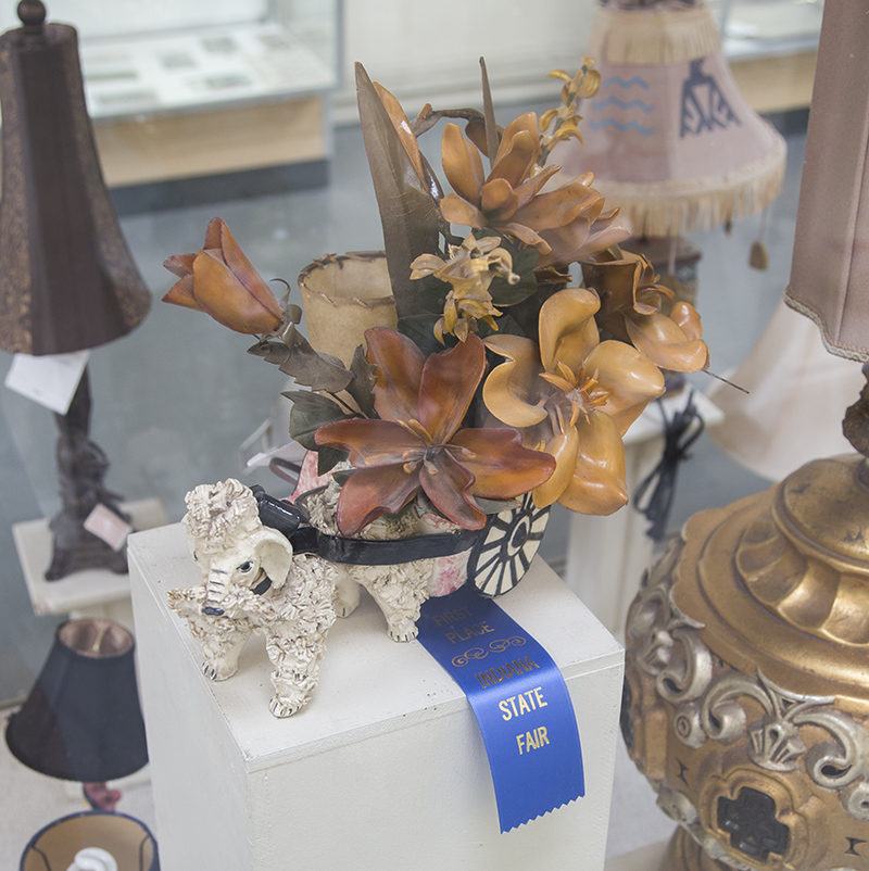 Nora Spitznogle's blue ribbon Ugly Lamp winner