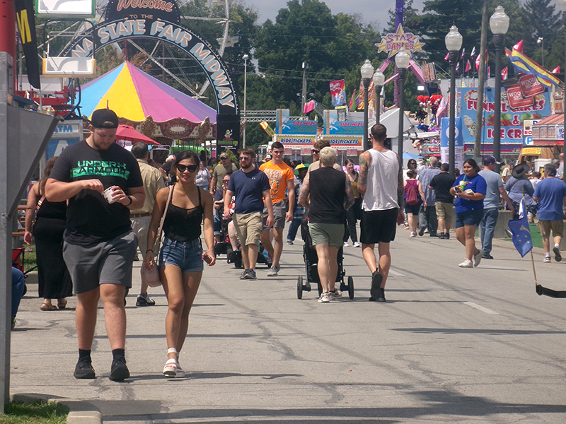 Frog's Random Rippling - 2023 Indiana State Fair