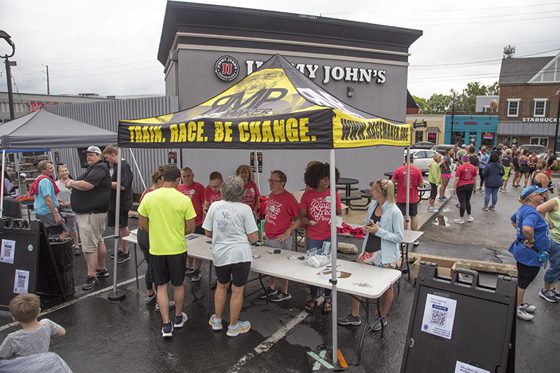 Packet pick-up before the run