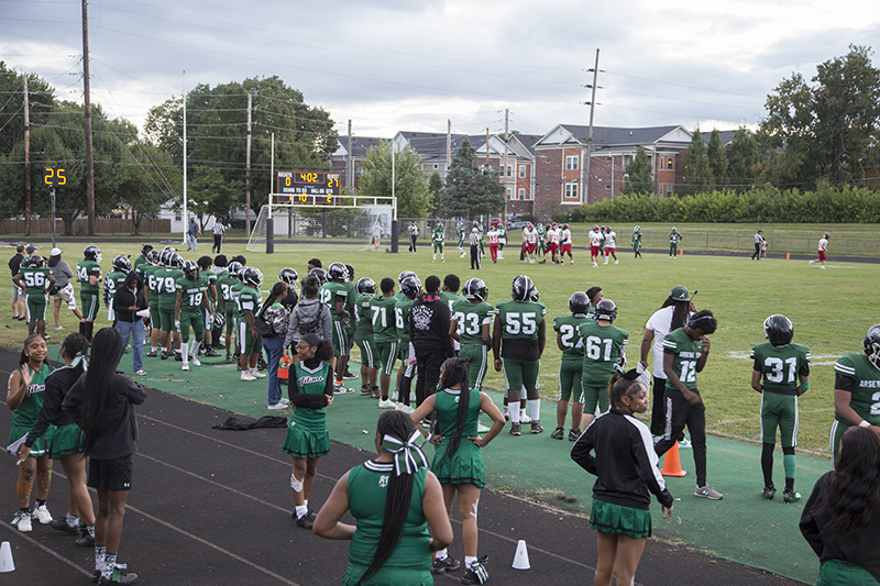 Random Rippling - Tech HS Football at BRHS Diederich Field