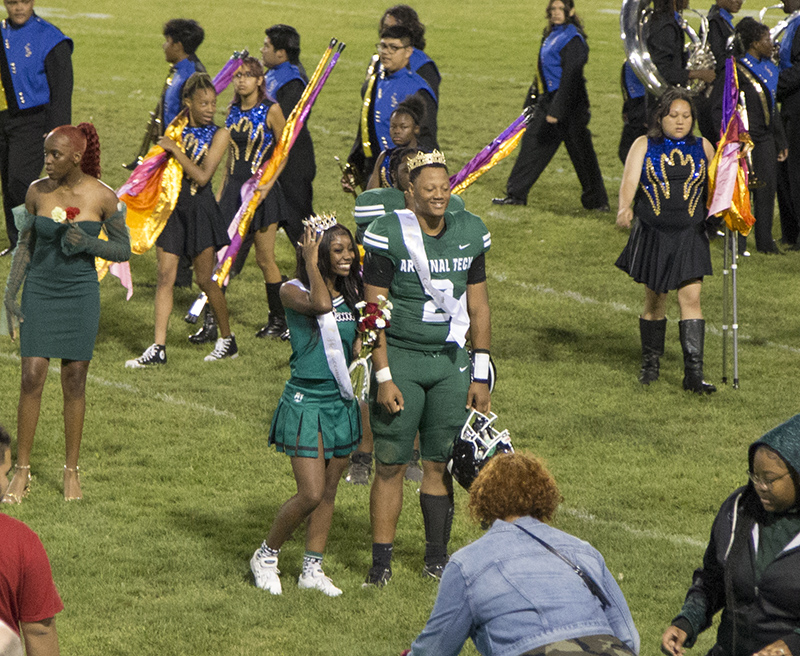 The Homecoming King and Queen