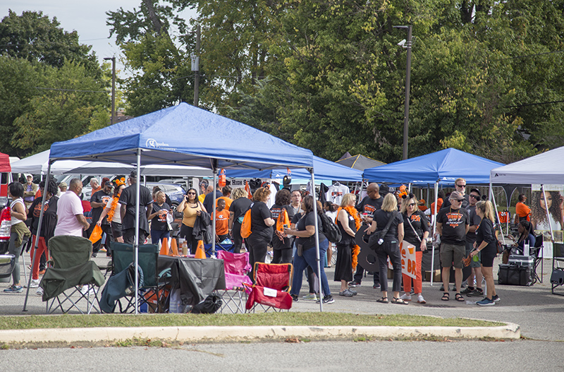 Vendors at the school