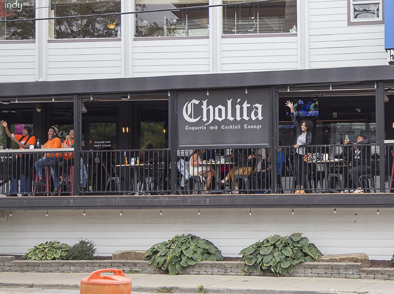 BRHS grads watched from the deck at Cholita