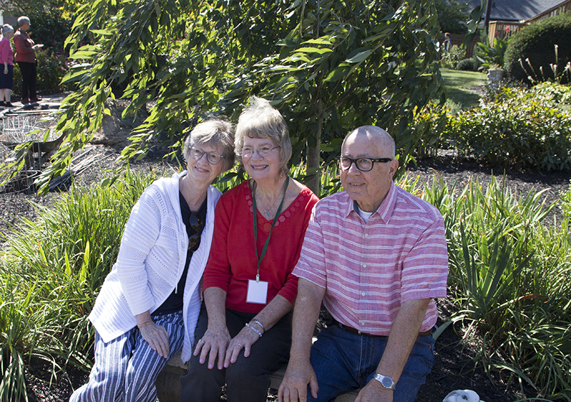 Random Rippling - Bench dedication at Flower House on Kessler