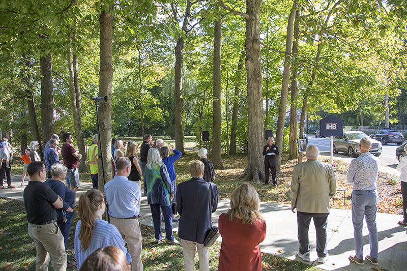 Random Rippling - Historic Marker unveiled for Janet Flanner