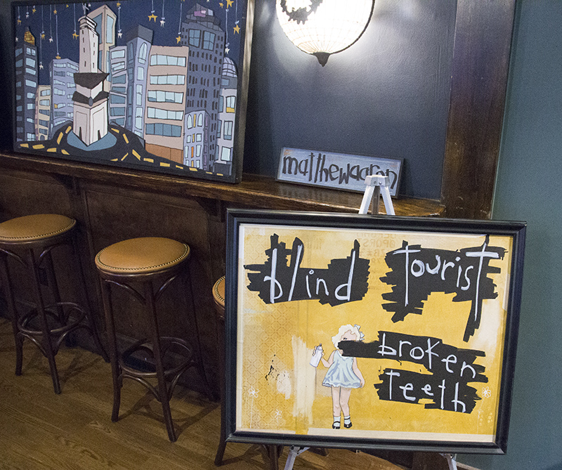 The Quarter, 925 Westfield Boulevard - the art of Matthew Aaron