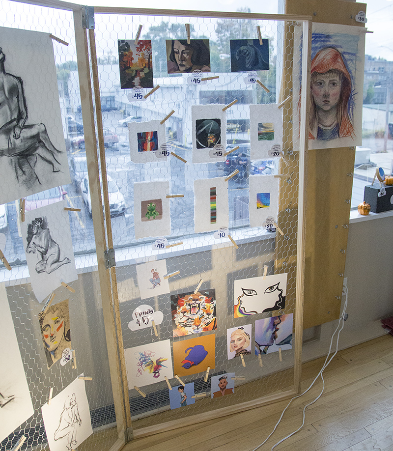 Pilates Indy, 1001 Broad Ripple Avenue, had many artist exhibitions