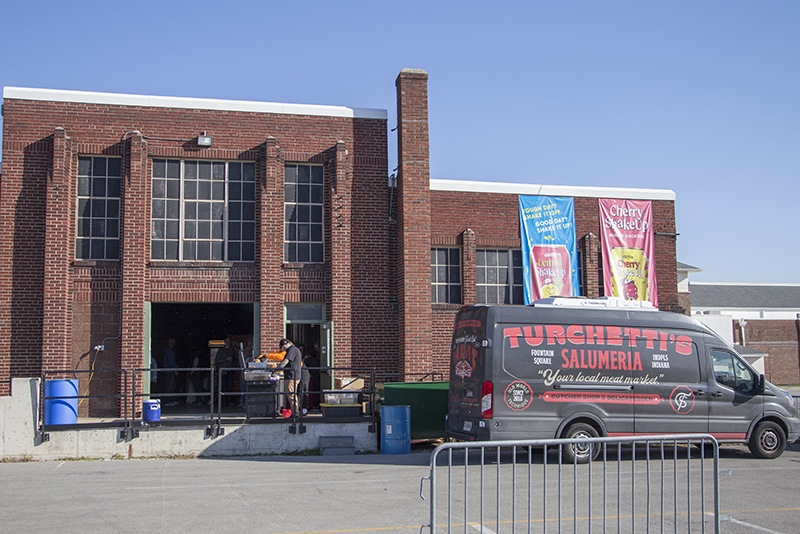 Turchetti's Salumeria ran the grill at the event