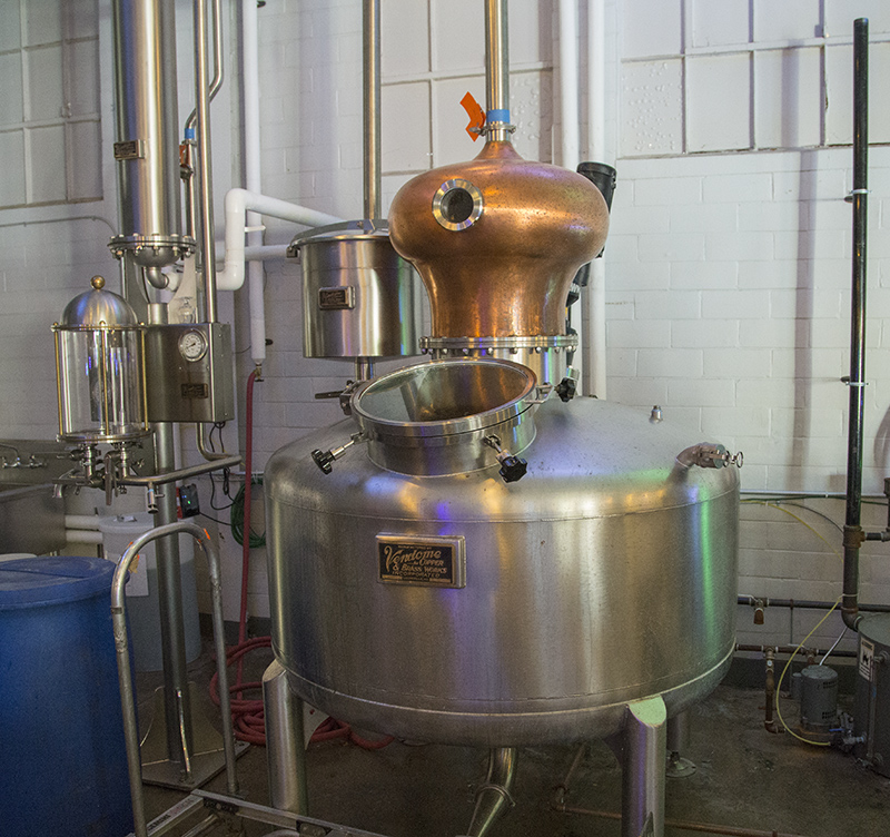 The still at the facility