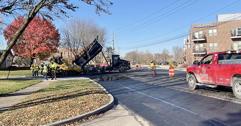 Reader's Random Rippling - Final BR Ave paving