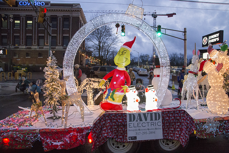 The Grinch float by David Electric