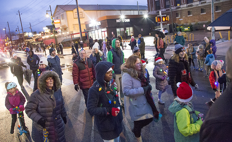 Random Rippling - Broad Ripple Lights Up!