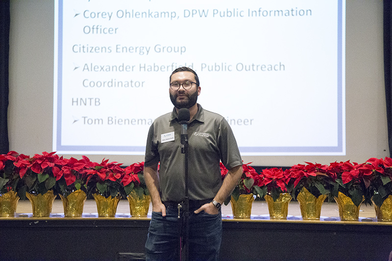 Alexander Haberfield, Citizens Energy Group Public Outreach Coordinator
