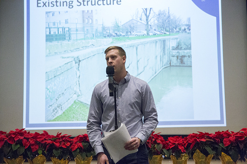 Tom Bieneman, Project Engineer for HNTB construction contractor