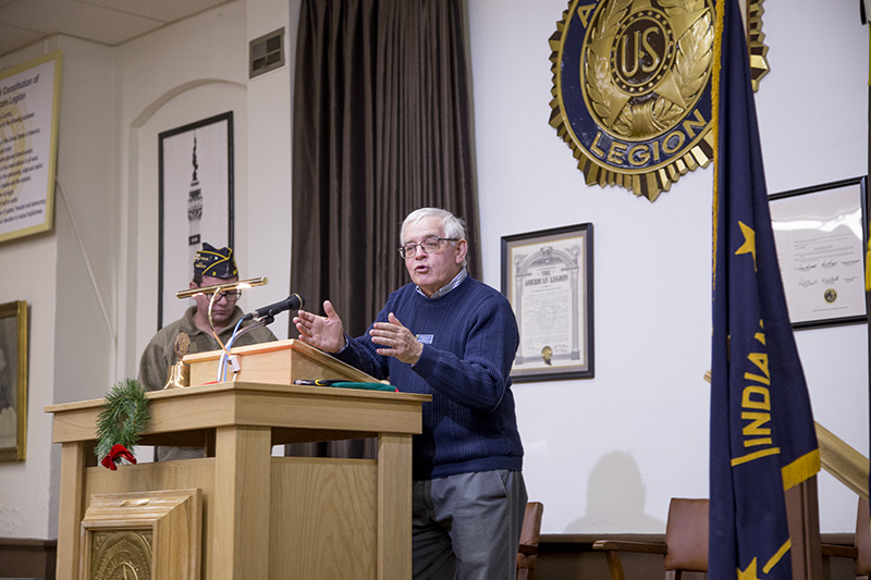 Post 3 Commander Pete Holtz
