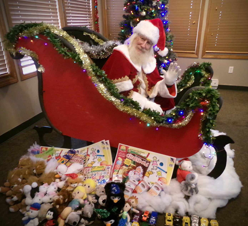Frog's Random Rippling - Santa Breakfast at Post #34