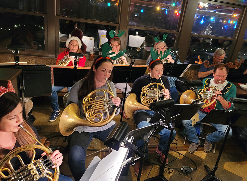Random Rippling - French Horns at Brewpub