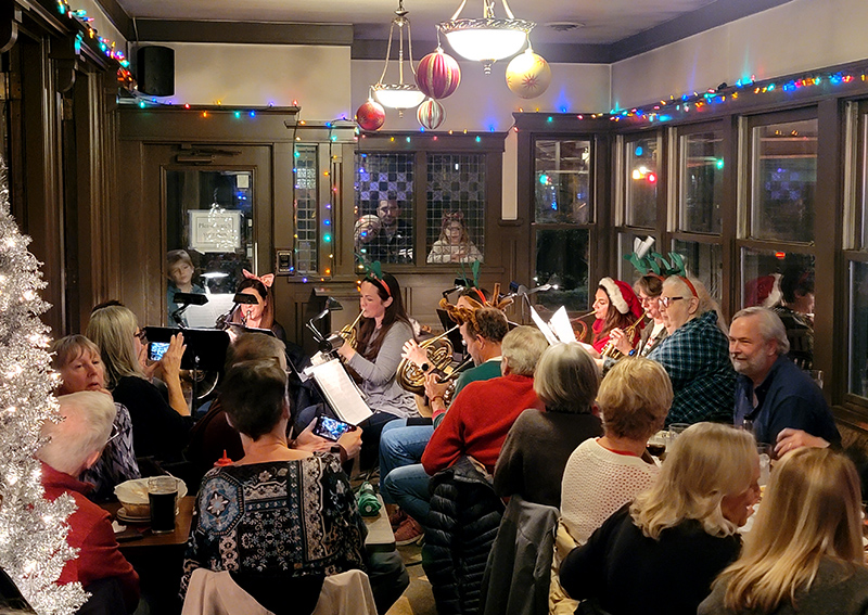 Random Rippling - French Horns at Brewpub