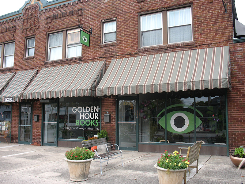 Golden Hour Books is located at 5208 north College Avenue.