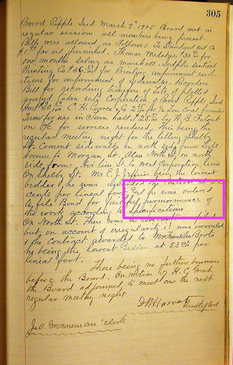 Old Town of Broad Ripple Meeting Minutes #201