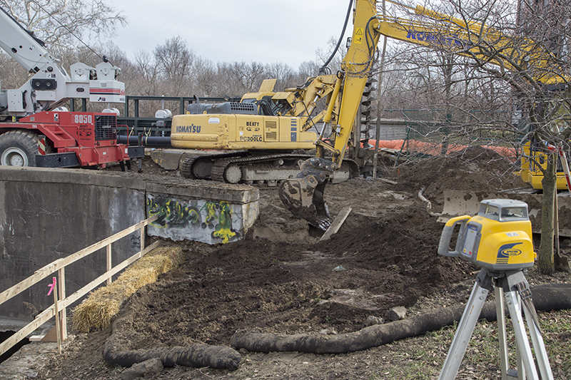 Random Rippling - Westfield Bridge Replacement Underway