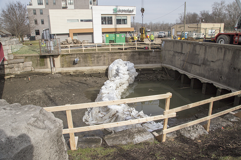 Random Rippling - Westfield Bridge Replacement Underway