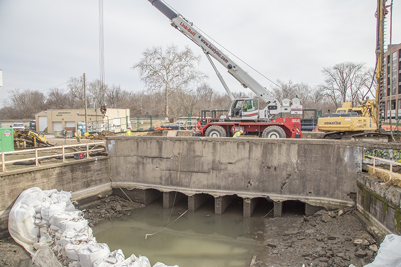 Random Rippling - Westfield Bridge Replacement Underway
