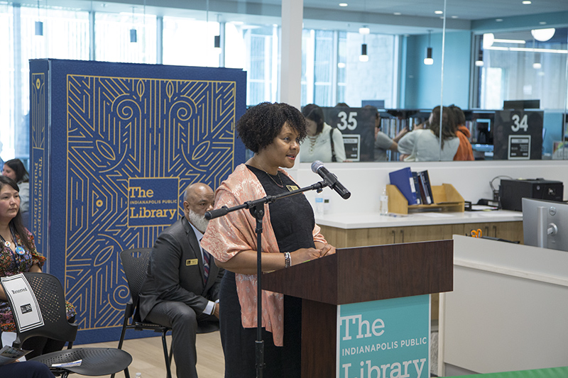 Hope C. Tribble President Board of Trustees, Indianapolis Public Library