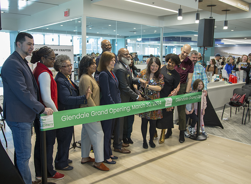 Ribbon cutting