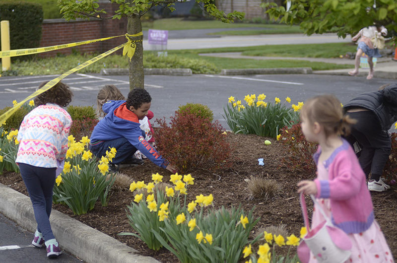 Random Rippling - Easter Eggs at Area Churches