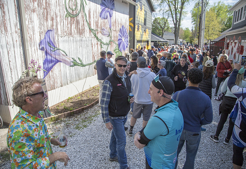 Random Rippling - Broad Ripple Flower Alley Revival