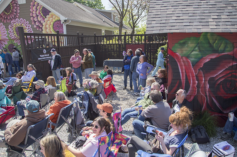 Random Rippling - Broad Ripple Flower Alley Revival