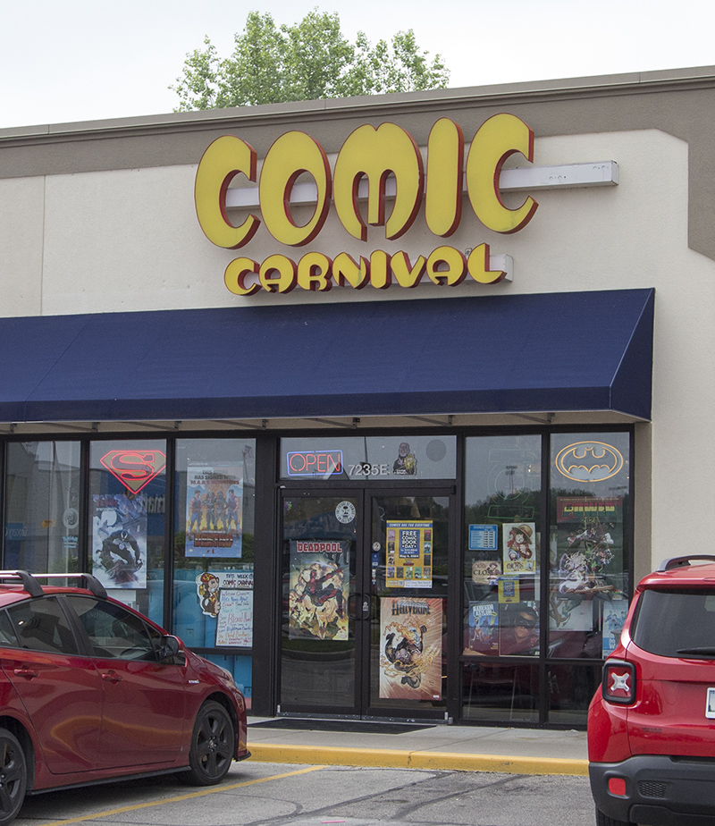 At Comic Carnival