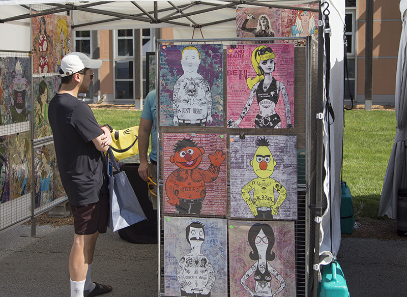 Random Rippling - 52nd Annual BR Art Fair