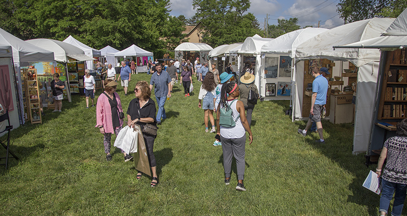 Random Rippling - 52nd Annual BR Art Fair