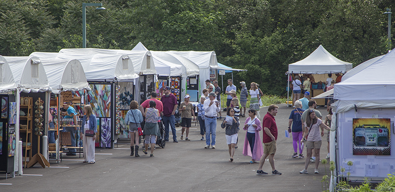 Random Rippling - 52nd Annual BR Art Fair