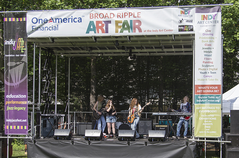 Random Rippling - 52nd Annual BR Art Fair