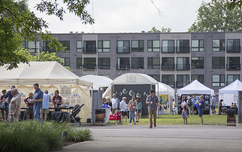 Random Rippling - 52nd Annual BR Art Fair