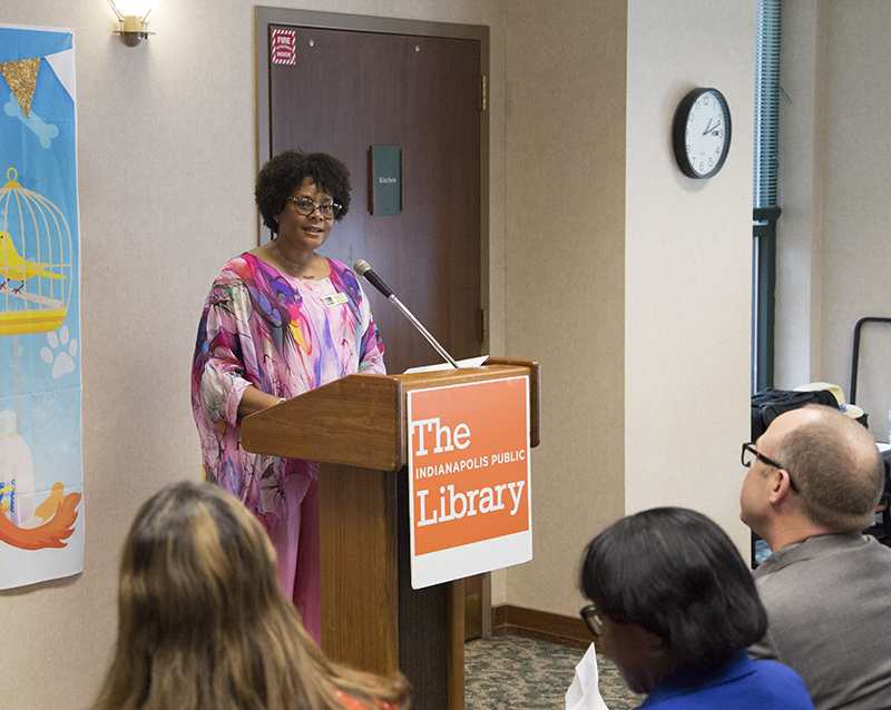 IndyPL Library Board President Hope Tribble