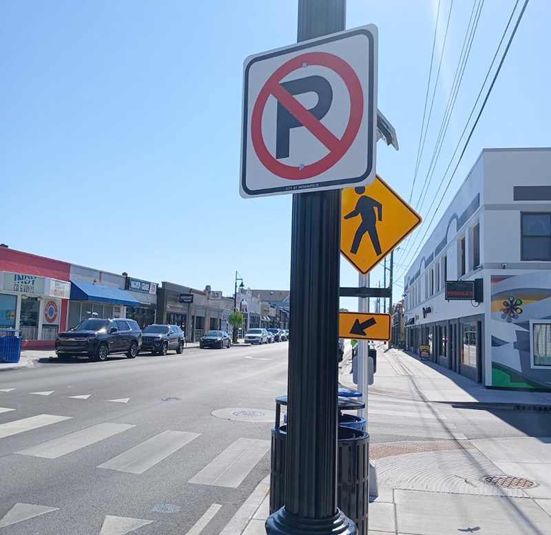 Frog's Random Rippling - New No Parking Signs