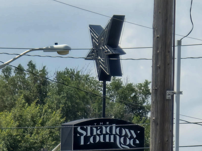 Repainted and neon installed