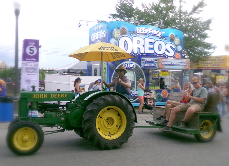 Daily Tractor Parade